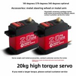 Originale DS3218Mg 20kg ad alta coppia digitale 180 gradi Robot manipolatore arrampicata auto motore potenza metallo Drone accessori